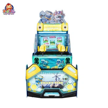 Máquina de juego de disparos con premios para niños que funciona con monedas